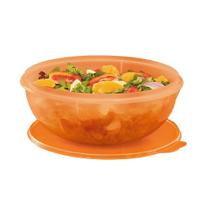 Tupperware Saladeira 6,5L Laranja - Ideal para Saladas e Frutas Tupperware Saladeira 6,5L Laranja - Ideal para Saladas e Frutas