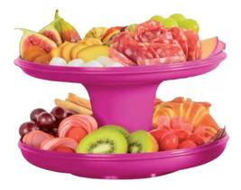 Tupperware Suporte Versátil Petisqueira Fruteira Com Suporte