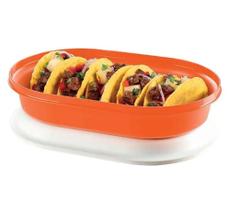 Tupperware tigela actualite oval laranja 2 l