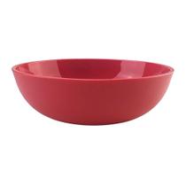 Tupperware tigela alegra 250 ml na cor morango, servir sobremesa, original