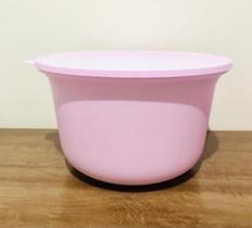 Tupperware Tigela Aloha 12 litros Rosa Bebê