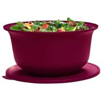 Tupperware Tigela Aloha 7,5L Marsala - Ideal para Servir e Conservar Alimentos