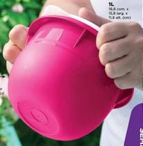 Tupperware tigela batedeira rosa pink1 l