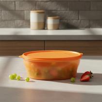 Tupperware Tigela Classic 1,4L Bala de Laranja - Ideal para Armazenamento