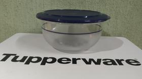 Tupperware Tigela Cristal 3,5l Tampa Azul e Transparente