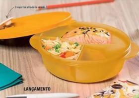Tupperware tigela cristalwave 1,4 litros com divisórias da tupperware Tupperware tigela cristalwave 1,4 litros com divisórias da tupperware