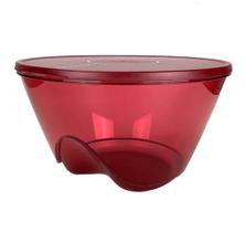 Tupperware tigela design marsala 5.5 l