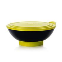 Tupperware Tigela Elegância 1,5 litro Preta Verde Tupperware Tigela Elegância 1,5 litro Preta Verde