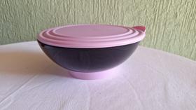 Tupperware Tigela Elegância 1,5 litro Preto e Rosa Tupperware Tigela Elegância 1,5 litro Preto e Rosa