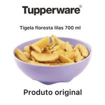 Tupperware Tigela floresta lilas original