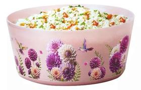 Tupperware Tigela Ilúmina Jardim Em Festa 4,3 Litros Floral