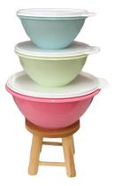 Tupperware Tigela Maravilhosa Kit 3 Peças