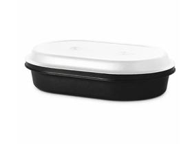 Tupperware tigela oval preta actualitê 2 litros