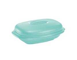 Tupperware tigela travessa actualité com escorredor verde mint de preparação microondas
