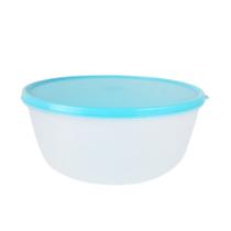 Tupperware Tigela Visual 4 Litros - Transparente com Tampa Azul Bebê