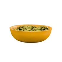Tupperware Tigelinha Allegra Amarela Damasco - 12,6 cm (diâm.) x 4,5 cm (alt.)