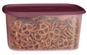 Tupperware Toque + Touch Fresh Retangular 2,85 litros Translúcido - Tampa Marsala