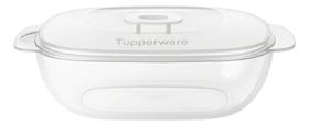 Tupperware Travessa Mágica 1,8l Policarbonato Microondas Natural Tupperware Travessa Mágica 1,8l Policarbonato Microondas Natural