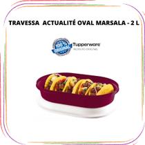 Tupperware Travessa Oval Actualité - 2 l Tupperware Travessa Oval Actualité - 2 l