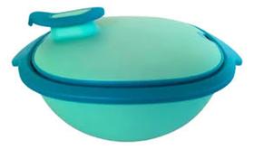 TUPPERWARE TRAVESSA THERMO TUP COM COLHER 2,4L Verd Mint TUPPERWARE TRAVESSA THERMO TUP COM COLHER 2,4L Verd Mint