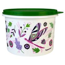 Tupperware Tupper Caixa 1,1L - Libélulas com Tampa Verde Tupperware Tupper Caixa 1,1L - Libélulas com Tampa Verde