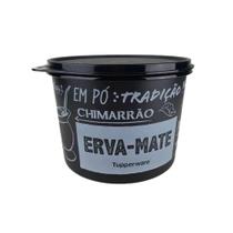 Tupperware Tupper Caixa 2,4 Litros - Erva Mate Preto e Branco