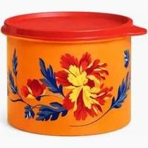 Tupperware tupper caixa 2,4 mls florais Tupperware tupper caixa 2,4 mls florais