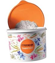 Tupperware Tupper Caixa 3,8kg Farinha Floral