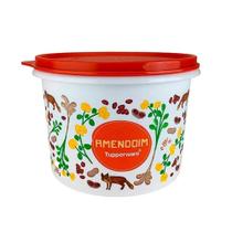 Tupperware Tupper Caixa Amendoim 500g Linha Floral 1,1 L