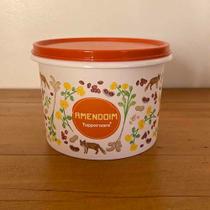 Tupperware Tupper Caixa Amendoim Floral 1,1 Litros