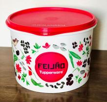 Tupperware Tupper Caixa Feijão Floral 2 kg