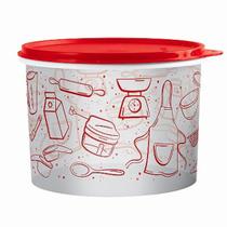 Tupperware tupper caixa mantimentos receitas 2,4 litros