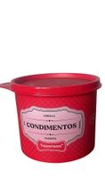 Tupperware Tupper Redondinha 500ml - Essências de Tempero Caseiro Tupperware Tupper Redondinha 500ml - Essências de Tempero Caseiro