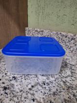 Tupperware Tupperfresh Quadrado Baixo 1 L Azul Royal