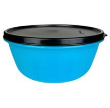 Tupperware visual tigela azul tampa preta 1,5l Tupperware visual tigela azul tampa preta 1,5l