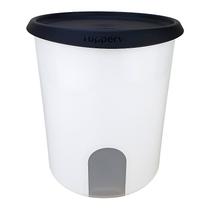 Tupperware Visualware 3,3 litros Branca Tampa Preta Tupperware Visualware 3,3 litros Branca Tampa Preta