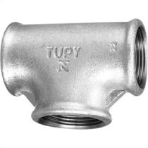 Tupy Tee Ferro Galvanizado F 1.1/4X1.1/4