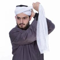 Turbante Árabe Keffiyeh Imamah Yashmagh Headband Muçulmano Turbante Árabe Keffiyeh Imamah Yashmagh Headband Muçulmano