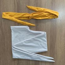 Turbante Bege e Tiara de Argolas na cor desejada Turbante Bege e Tiara de Argolas na cor desejada