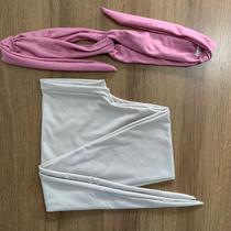 Turbante Bege e Tiara de Argolas na cor desejada Turbante Bege e Tiara de Argolas na cor desejada