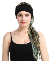 Turbante de cabeça FocusCare para mulheres com câncer e queda de cabelo