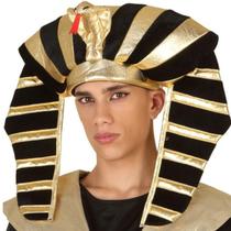 Turbante de Faraó Egípcio Festa Fantasia Dourado Confortável