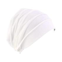 Turbante Feminino De Cor Sólida, Gorro Elástico, Boné, Hijabs, Chapéu Para Queda De Cabelo,