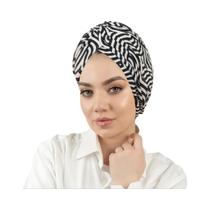 Turbante Hijab Com Estampa Floral, Boné Elástico Para Quimioterapia, Lenço Para Mulheres Muçulmanas