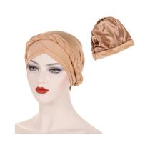 Turbante Muçulmano Feminino Forrado Em Cetim, Touca Islâmica Interna Para Hijab, Lenço Árabe Para a