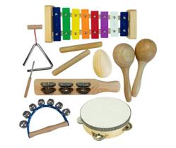 Turbo kit musicalização infantil 08 itens br-7