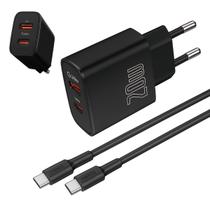 Turbo Tipo C Fonte Para Tablet E Celular - Preta