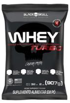 TURBO WHEY 907g MORANGO BLACK SKULL TURBO WHEY 907g MORANGO BLACK SKULL