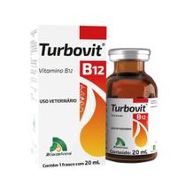 Turbovit B12 2 frasco de 20ml - J.A Saúde Animal