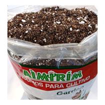 Turfa Perlita e Palha de Arroz Carbonizada Substrato Misto plantar plantas geral enraizar semear suculentas hortaliça tempero grow - 20 Litros - AIMIRIM